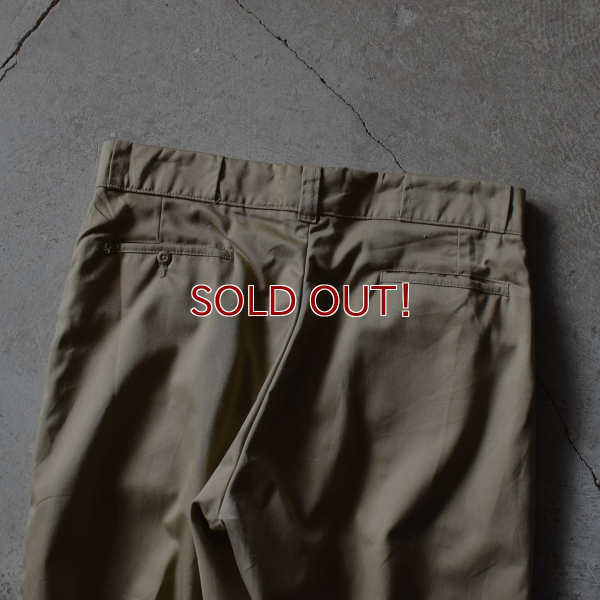 画像7: 1970s TUF NUT チノワークパンツ　 "MADE IN USA"　 表記W36 L29  (7)