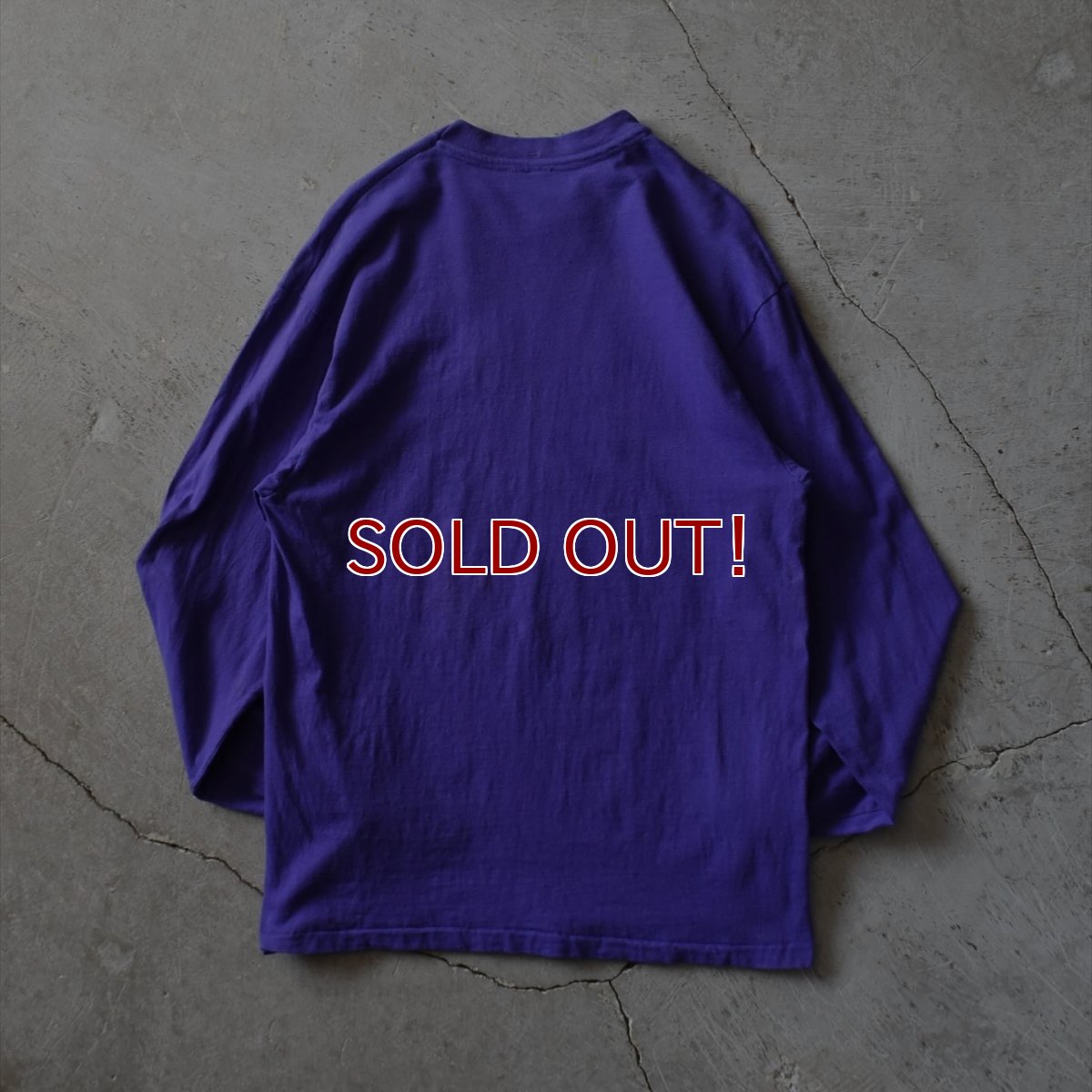 画像2: 1990s NEGO L/S Tシャツ　 "MADE IN USA"　 表記L  (2)