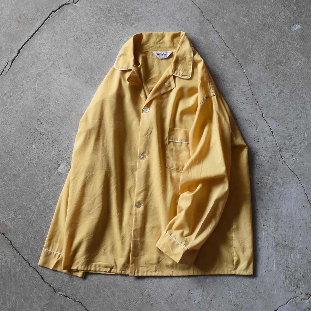 画像1: 1970s MARLOWE パジャマシャツ　 "MADE IN USA"　 表記L  (1)