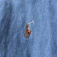 画像5: 1990s Ralph Lauren シャンブレーシャツ　<br>"MADE IN USA"　<br>表記L<br> (5)