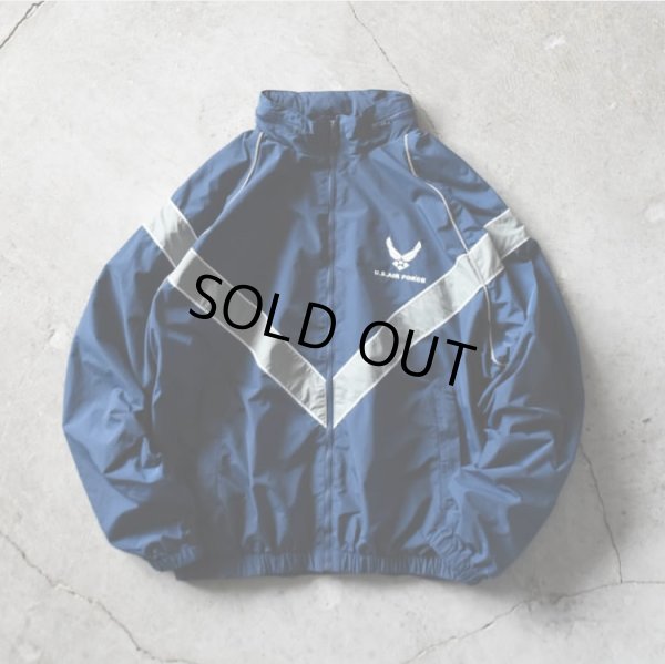 画像2: 2000s US.AIR FORCE PTU ナイロントレーニングジャケット　 表記LARGE-LONG 