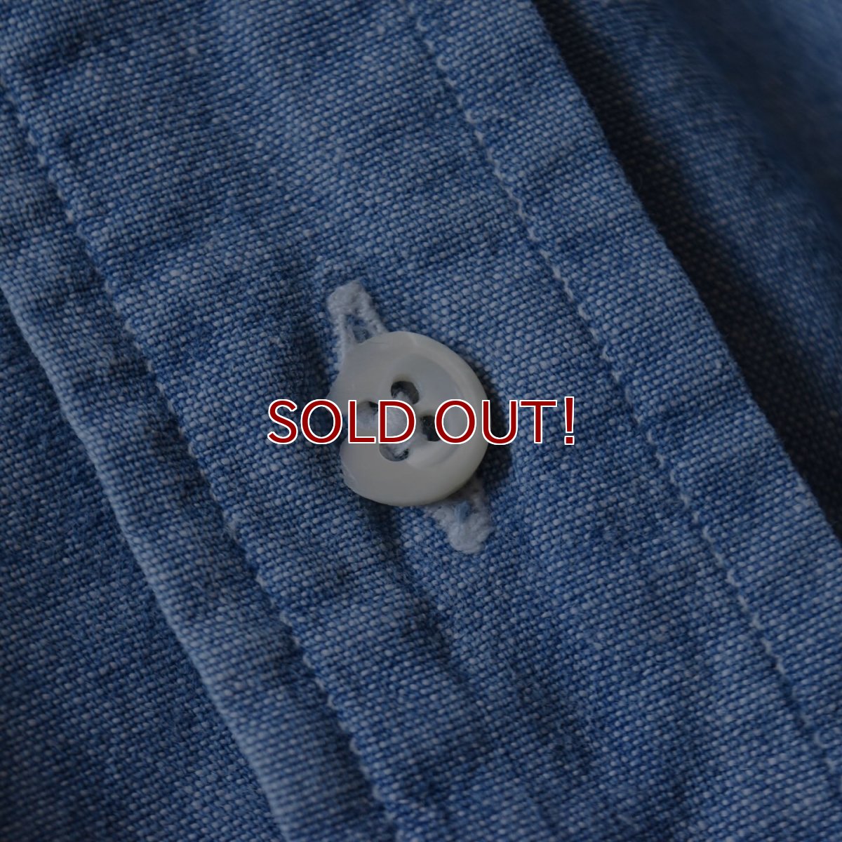 画像7: 1990s Ralph Lauren シャンブレーシャツ　 "MADE IN USA"　 表記L  (7)