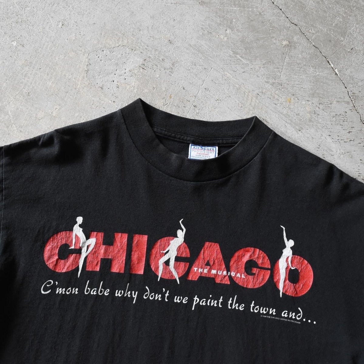 画像4: 1990s CHICAGO THE MUSICAL ミュージカルTシャツ　 "MADE IN USA"　 表記XL  (4)