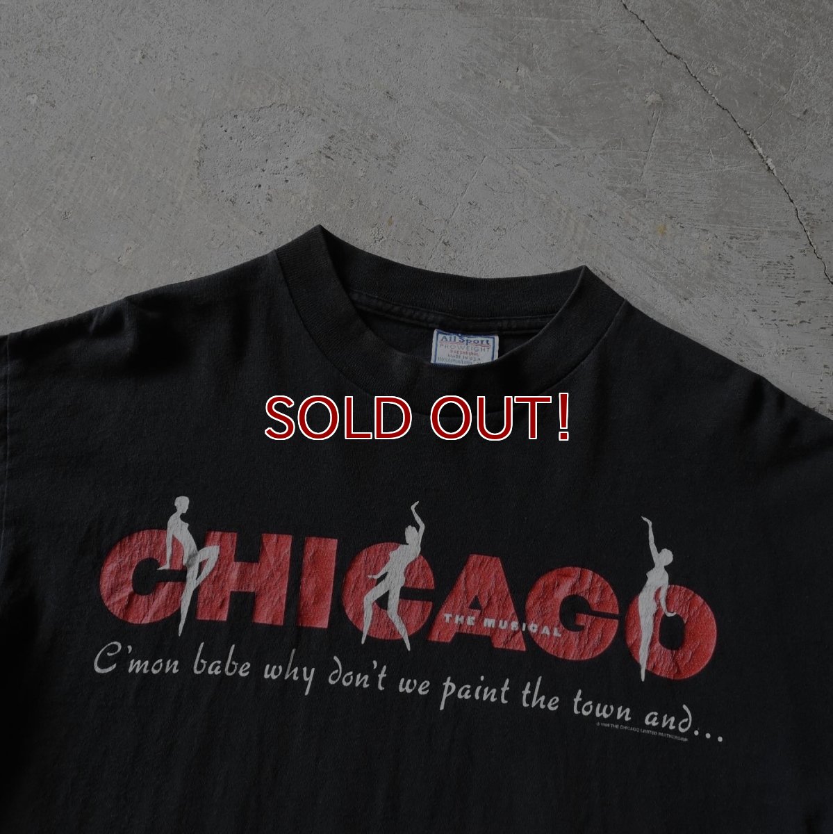 画像4: 1990s CHICAGO THE MUSICAL ミュージカルTシャツ　 "MADE IN USA"　 表記XL  (4)