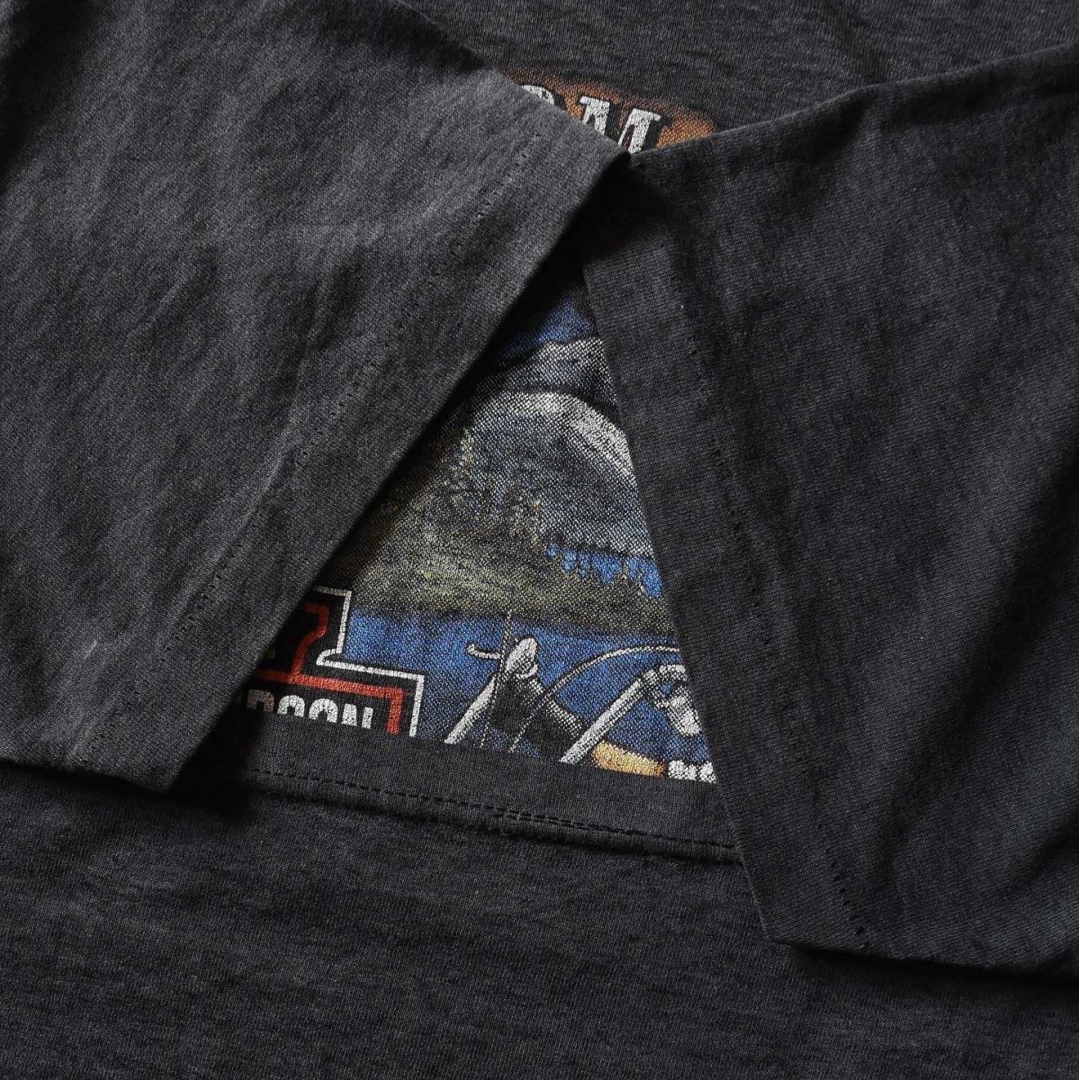 画像8: 1990s HARLEY-DAVIDSON "FREEDOM OF THE ROAD"Tシャツ　 "3D EMBLEM /MADE IN USA"　 実寸L  (8)