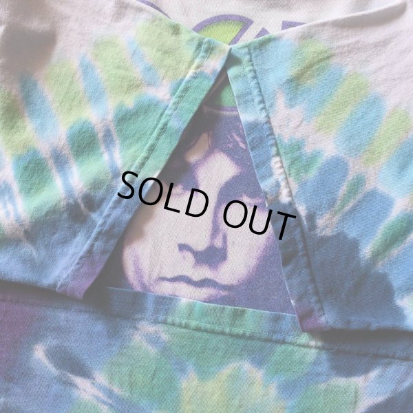 画像7: 2000s THE Doors  JIM MORISON タイダイTシャツ　 "LIQUID BLUE /MADE IN MEXICO"　 表記L 