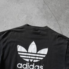 画像9: 1990s adidas トレフォイルTシャツ　 "FADE BLACK /MADE IN USA"　 表記XL  (9)