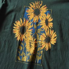 画像4: 1990s ひまわり アートTシャツ　 "MADE IN USA"　 表記L  (4)