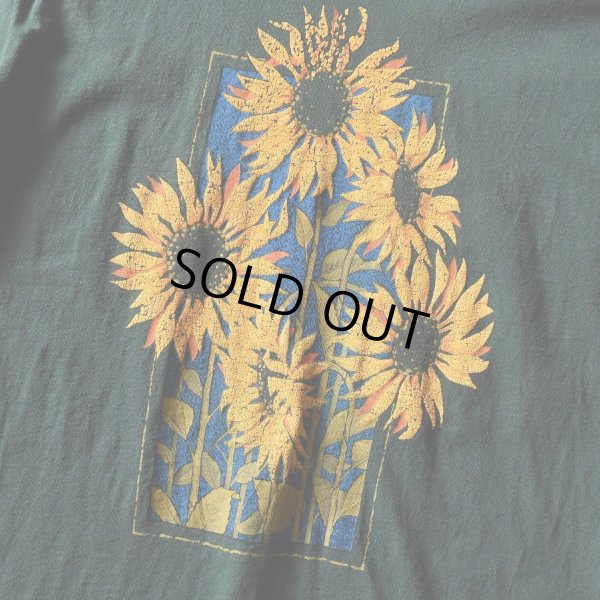 画像4: 1990s ひまわり アートTシャツ　 "MADE IN USA"　 表記L 