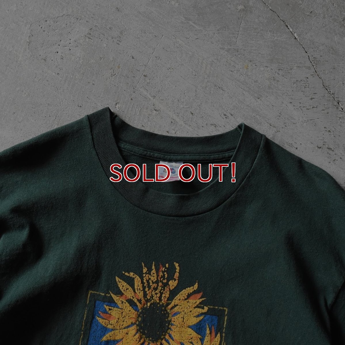 画像3: 1990s ひまわり アートTシャツ　 "MADE IN USA"　 表記L  (3)