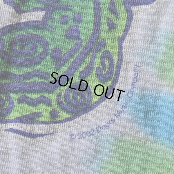 画像9: 2000s THE Doors  JIM MORISON タイダイTシャツ　 "LIQUID BLUE /MADE IN MEXICO"　 表記L 