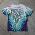 画像2: 2000s THE Doors  JIM MORISON タイダイTシャツ　<br>"LIQUID BLUE /MADE IN MEXICO"　<br>表記L<br> (2)