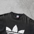 画像4: 1990s adidas トレフォイルTシャツ　<br>"FADE BLACK /MADE IN USA"　<br>表記XL<br> (4)