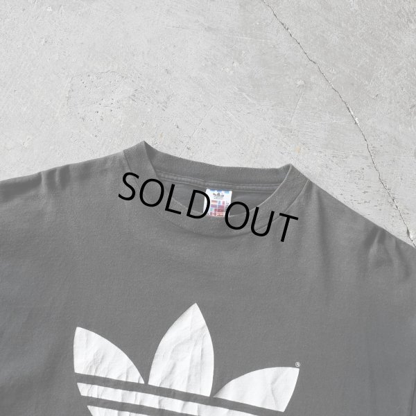 画像4: 1990s adidas トレフォイルTシャツ　 "FADE BLACK /MADE IN USA"　 表記XL 