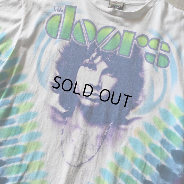 画像5: 2000s THE Doors  JIM MORISON タイダイTシャツ　 "LIQUID BLUE /MADE IN MEXICO"　 表記L 