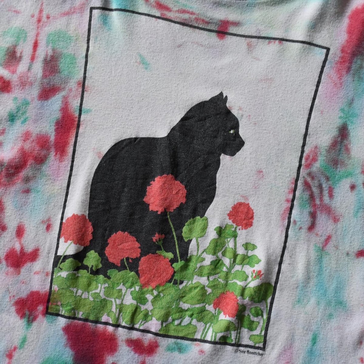 画像5: 1990s SUE BOETTCHER アートTシャツ　 "MADE IN CANADA"　 表記XL  (5)