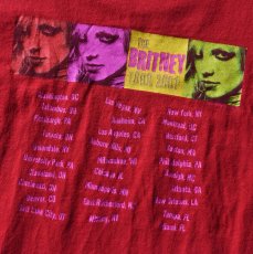 画像6: 2000s BRITNEY SPEARS "THE BRITNEY TOUR 2001" ツアーTシャツ　 "MADE IN USA"　 表記L  (6)