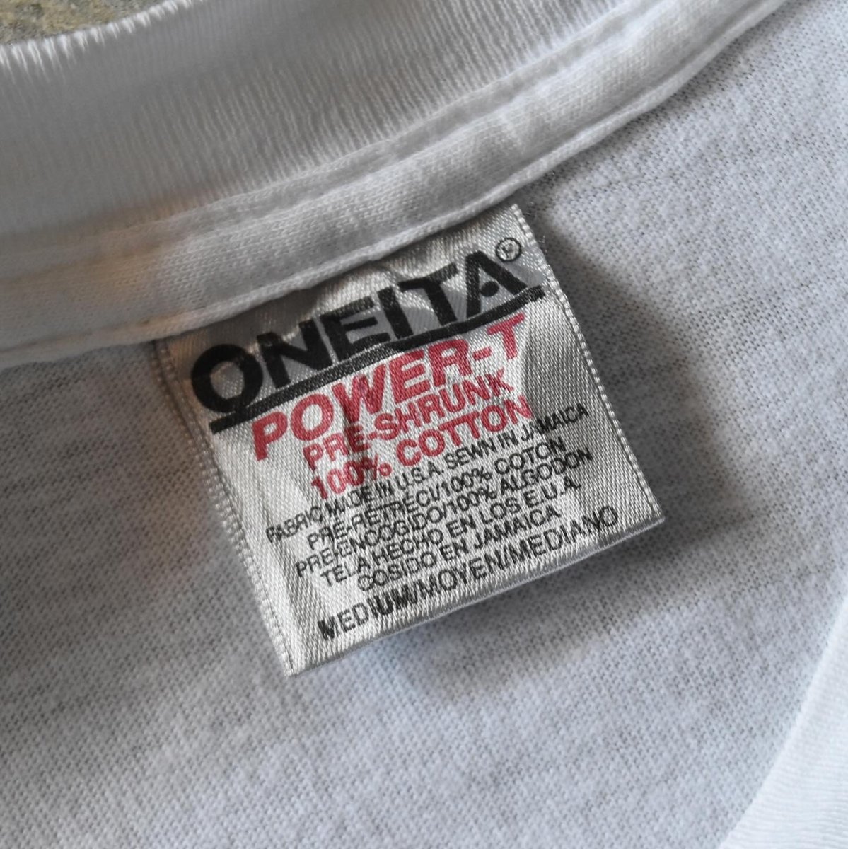 画像3: 1990s ONEITA ねご両面プリントTシャツ　 "MADE IN USA"　 表記M  (3)