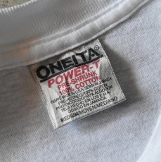 画像3: 1990s ONEITA ねご両面プリントTシャツ　 "MADE IN USA"　 表記M  (3)