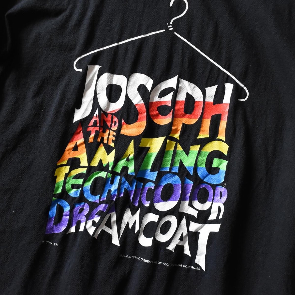 画像5: 1990s JOSEPH AND THE AMAZING TECHNICOLOR DREAMCOAT ミュージカルTシャツ　 "MADE IN USA"　 表記L  (5)