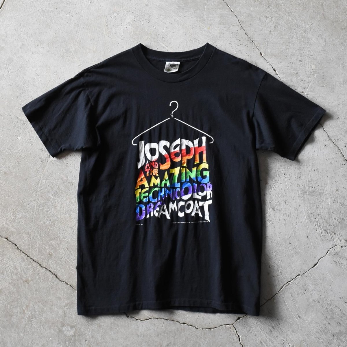 画像1: 1990s JOSEPH AND THE AMAZING TECHNICOLOR DREAMCOAT ミュージカルTシャツ　 "MADE IN USA"　 表記L  (1)