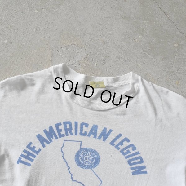 画像3: 1950s AMERICAN LEGION 染込みプリントTシャツ　 "MADE IN USA"　 表記L 