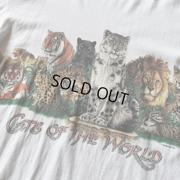 画像5: 1990s CATS OF THE WORLD Tシャツ　 "MADE IN USA"　 表記XL 