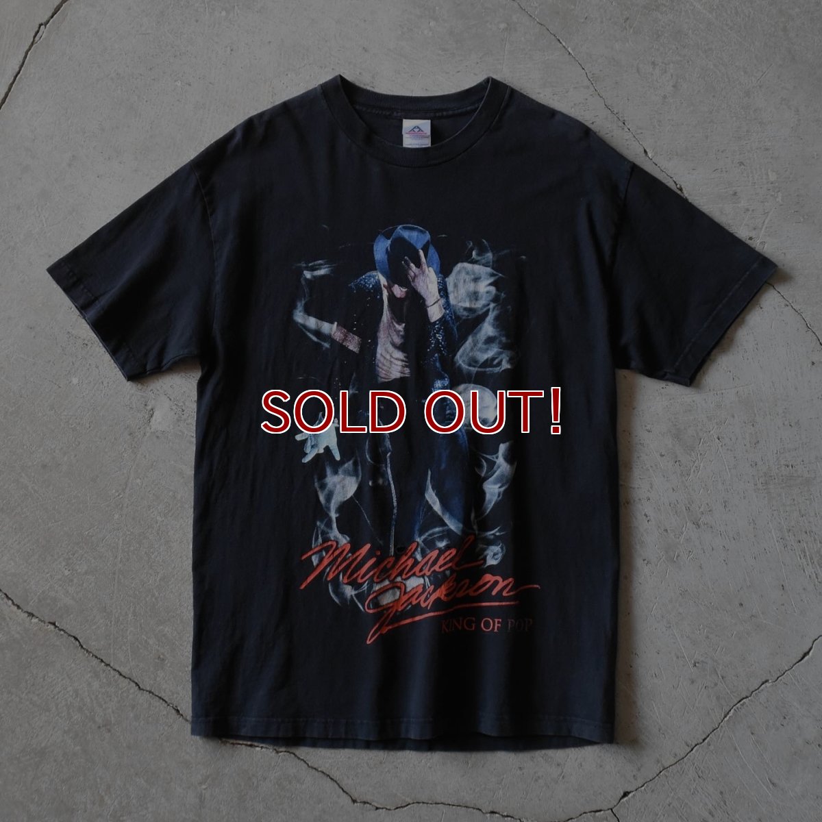 画像1: 2000s MICHAEL JACKSON "KING OF POP" Tシャツ　 表記L  (1)