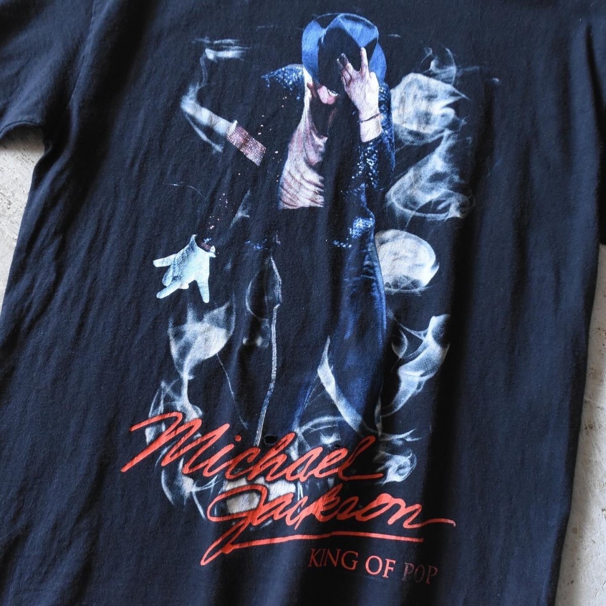 画像4: 2000s MICHAEL JACKSON "KING OF POP" Tシャツ　 表記L  (4)