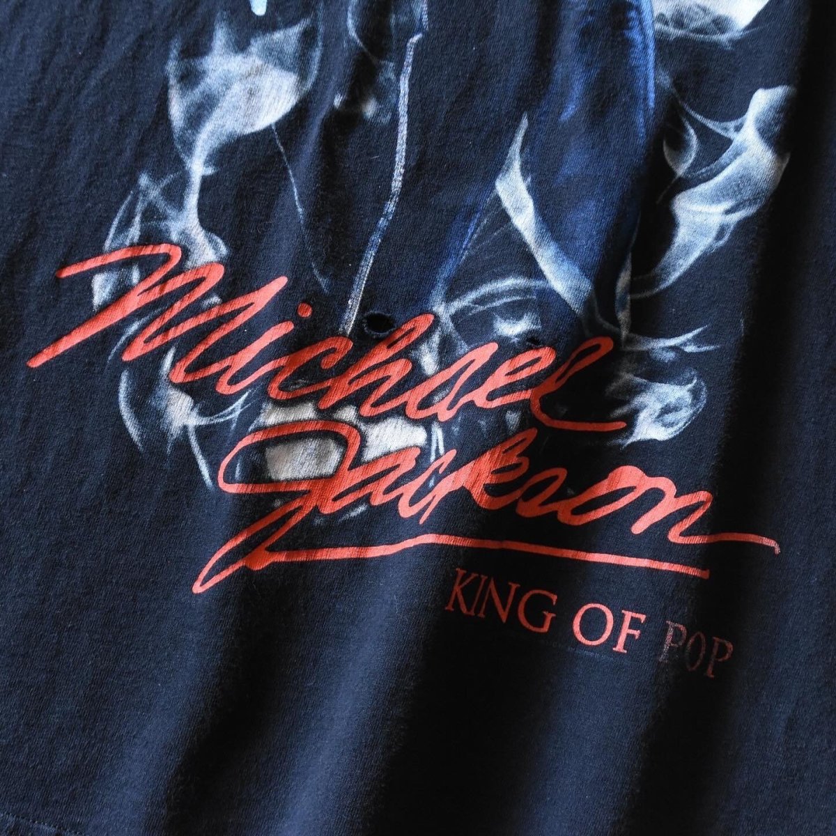 画像6: 2000s MICHAEL JACKSON "KING OF POP" Tシャツ　 表記L  (6)