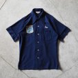 画像2: 1970s Pla-Shirt by Dunbrooke BASS FISHING CLUB　半袖シャツ　<br>"MADE IN USA"　<br>実寸M<br> (2)