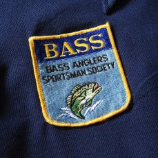 画像6: 1970s Pla-Shirt by Dunbrooke BASS FISHING CLUB　半袖シャツ　 "MADE IN USA"　 実寸M  (6)