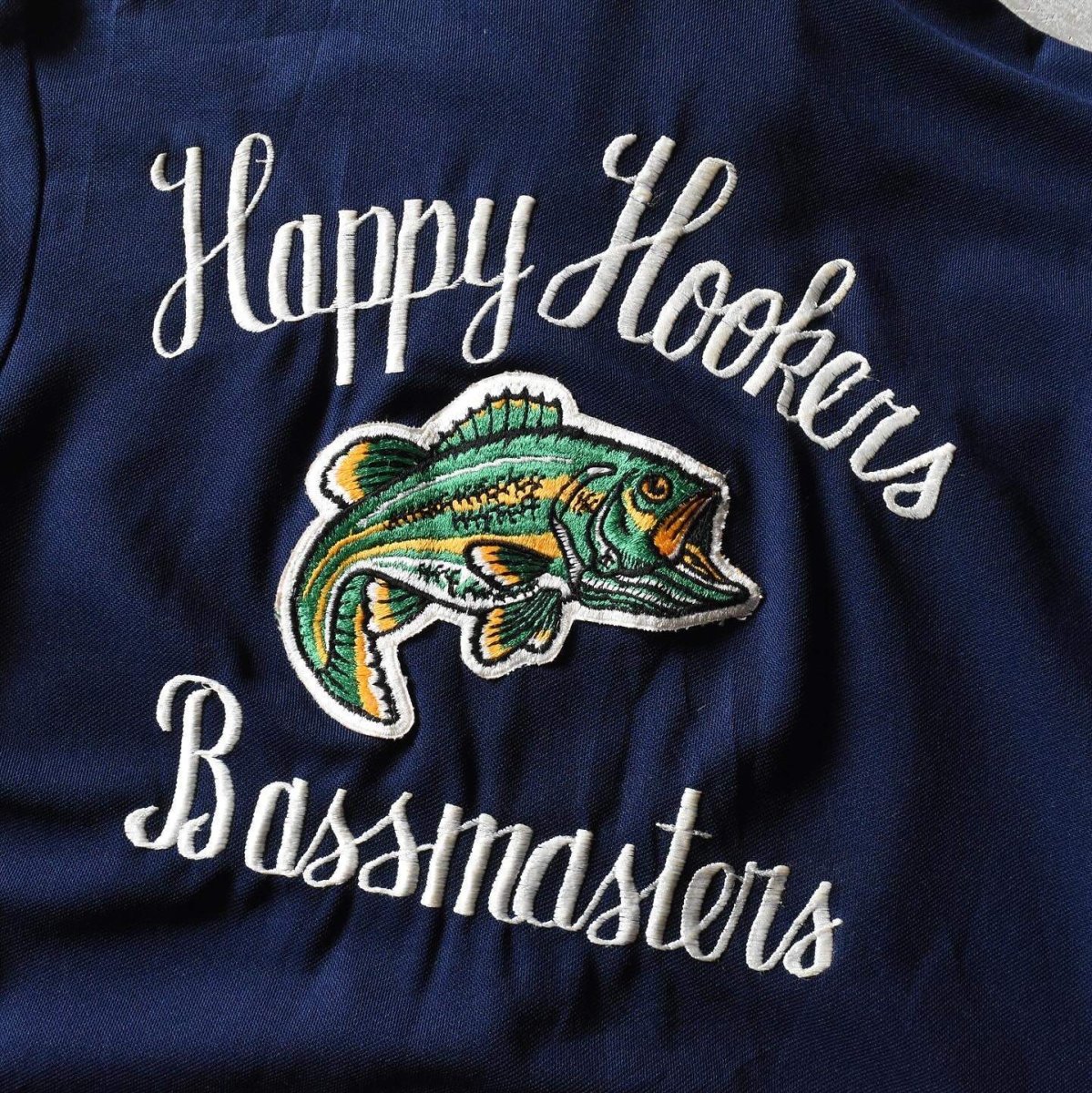 画像9: 1970s Pla-Shirt by Dunbrooke BASS FISHING CLUB　半袖シャツ　 "MADE IN USA"　 実寸M  (9)