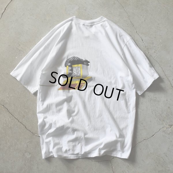 画像2: 1990s CRAZY SHIRTS クリバンキャットTシャツ　 "MADE IN USA"　 表記XL 