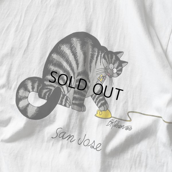 画像6: 1990s CRAZY SHIRTS クリバンキャットTシャツ　 "MADE IN USA"　 表記XL 