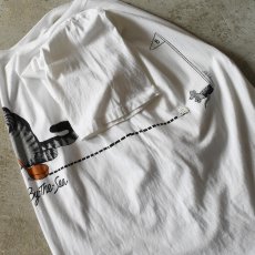 画像7: 1990s CRAZY SHIRTS クリバンキャットTシャツ　 "MADE IN USA"　 表記XL  (7)