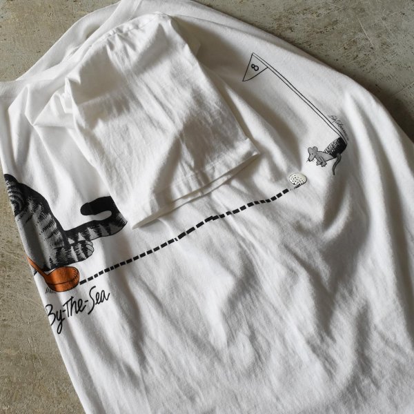 画像7: 1990s CRAZY SHIRTS クリバンキャットTシャツ　 "MADE IN USA"　 表記XL 