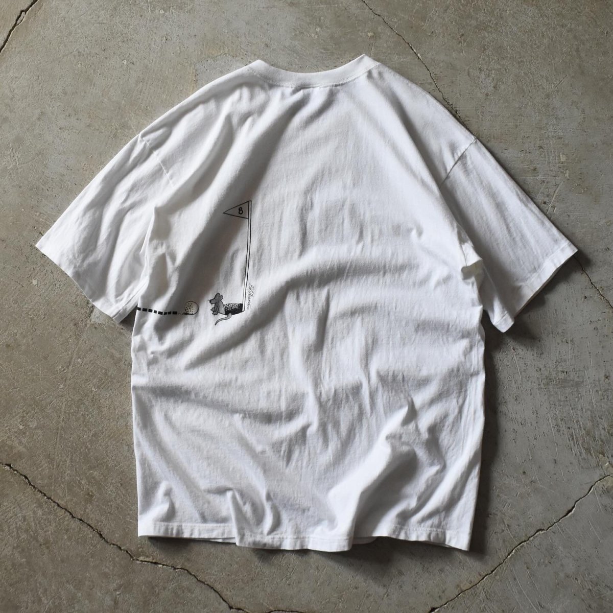 画像2: 1990s CRAZY SHIRTS クリバンキャットTシャツ　 "MADE IN USA"　 表記XL  (2)