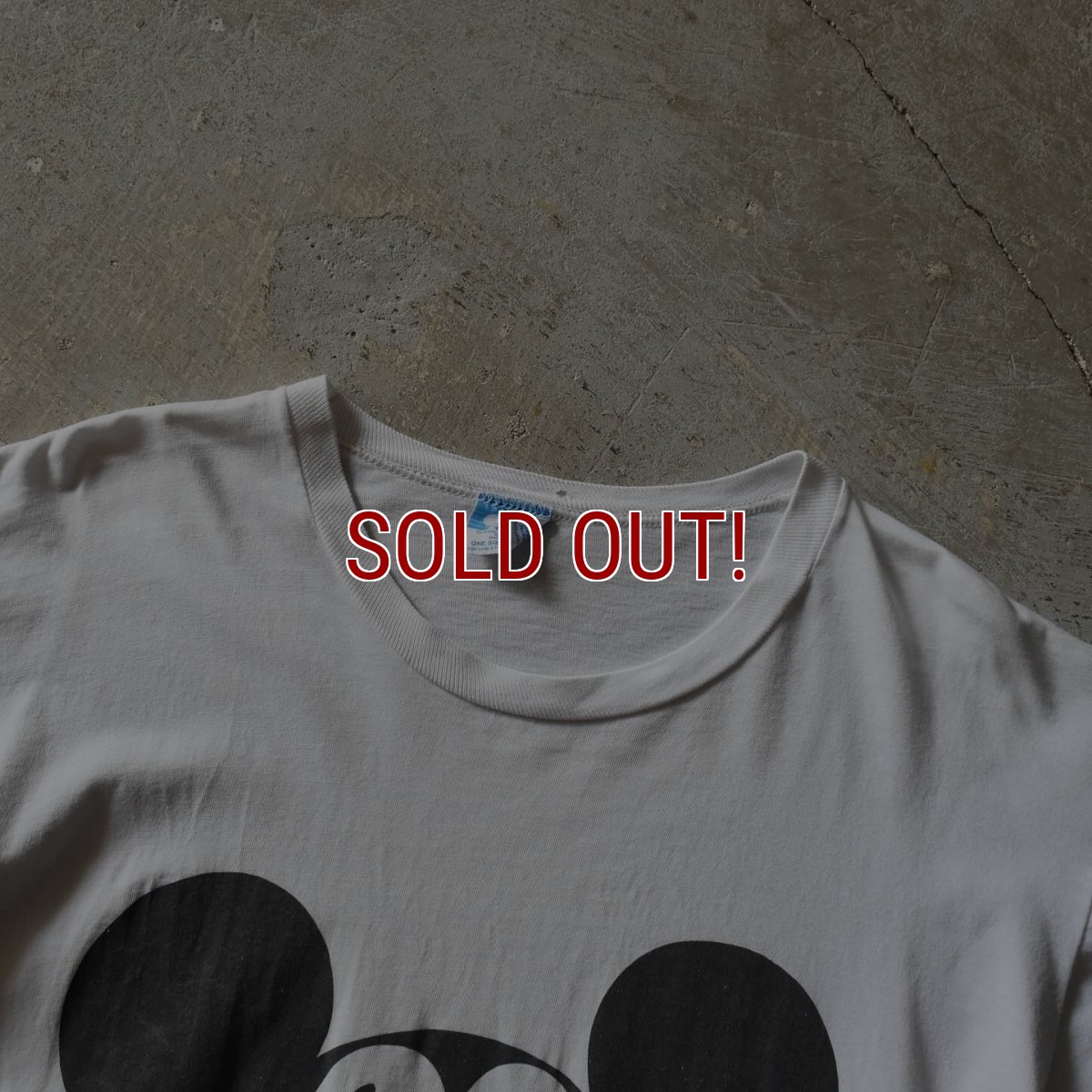 画像3: 1980s MICKEY Tシャツ　 "MADE IN USA"　 表記ONE SIZE FITS ALL  (3)