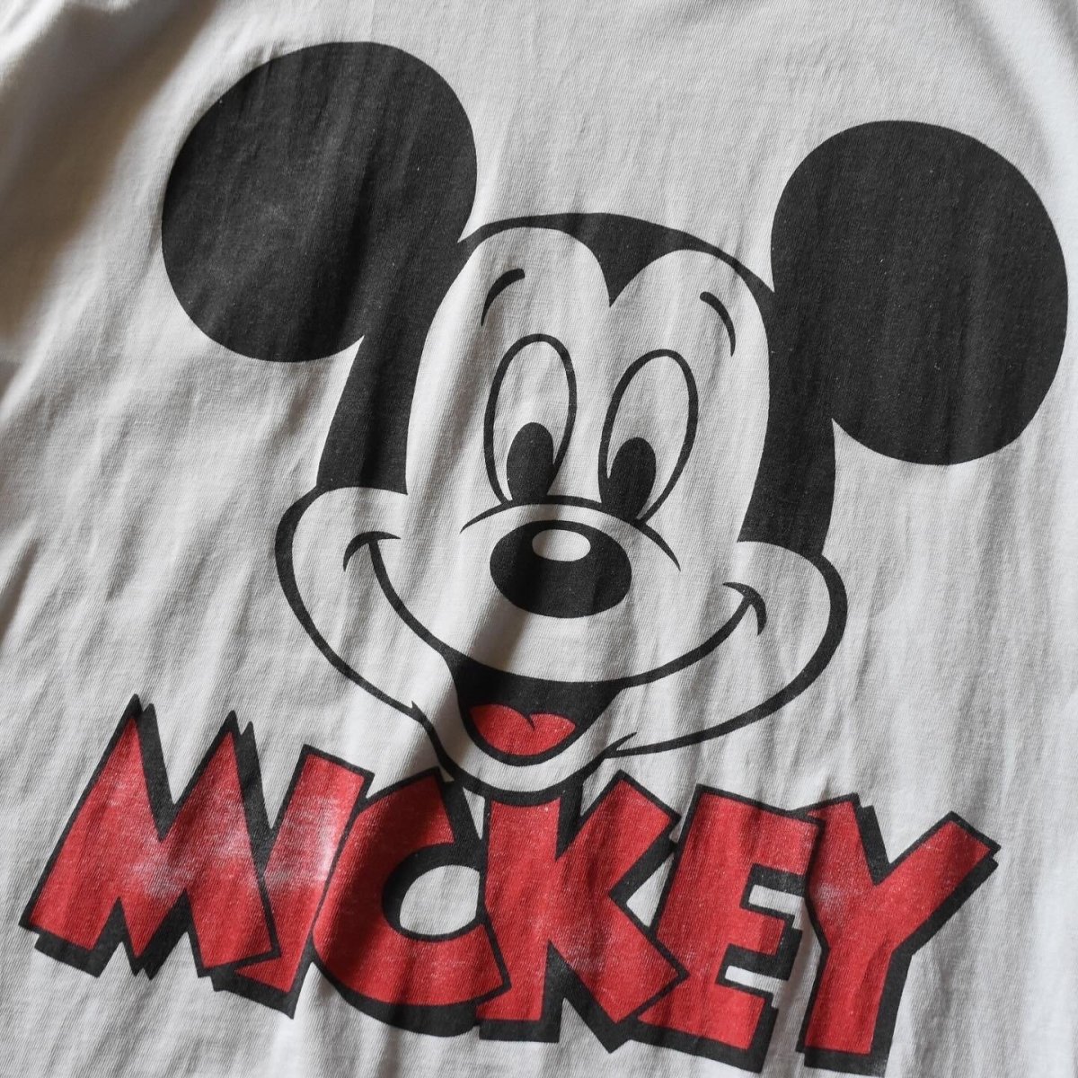 画像4: 1980s MICKEY Tシャツ　 "MADE IN USA"　 表記ONE SIZE FITS ALL  (4)
