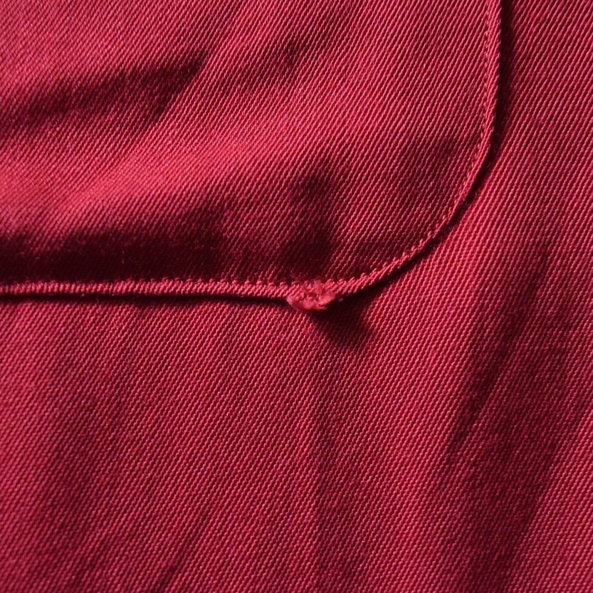 画像8: 1940-50s MONTGOMERY WARD CALIFORNIA レーヨンギャバジンシャツ　 "MADE IN USA"　 表記L  (8)