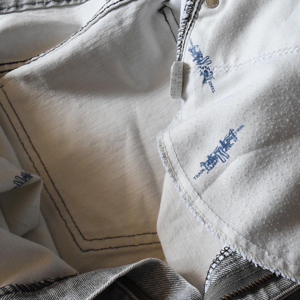 画像8: 1980s Levi's 509 グレーデニム　 "MADE IN USA"　 表記W36 L30  (8)