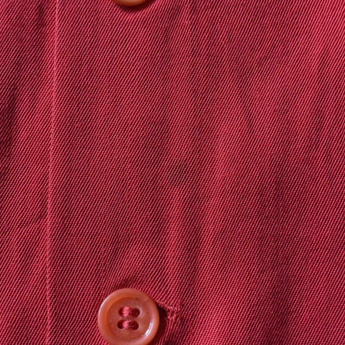 画像10: 1940-50s MONTGOMERY WARD CALIFORNIA レーヨンギャバジンシャツ　 "MADE IN USA"　 表記L  (10)