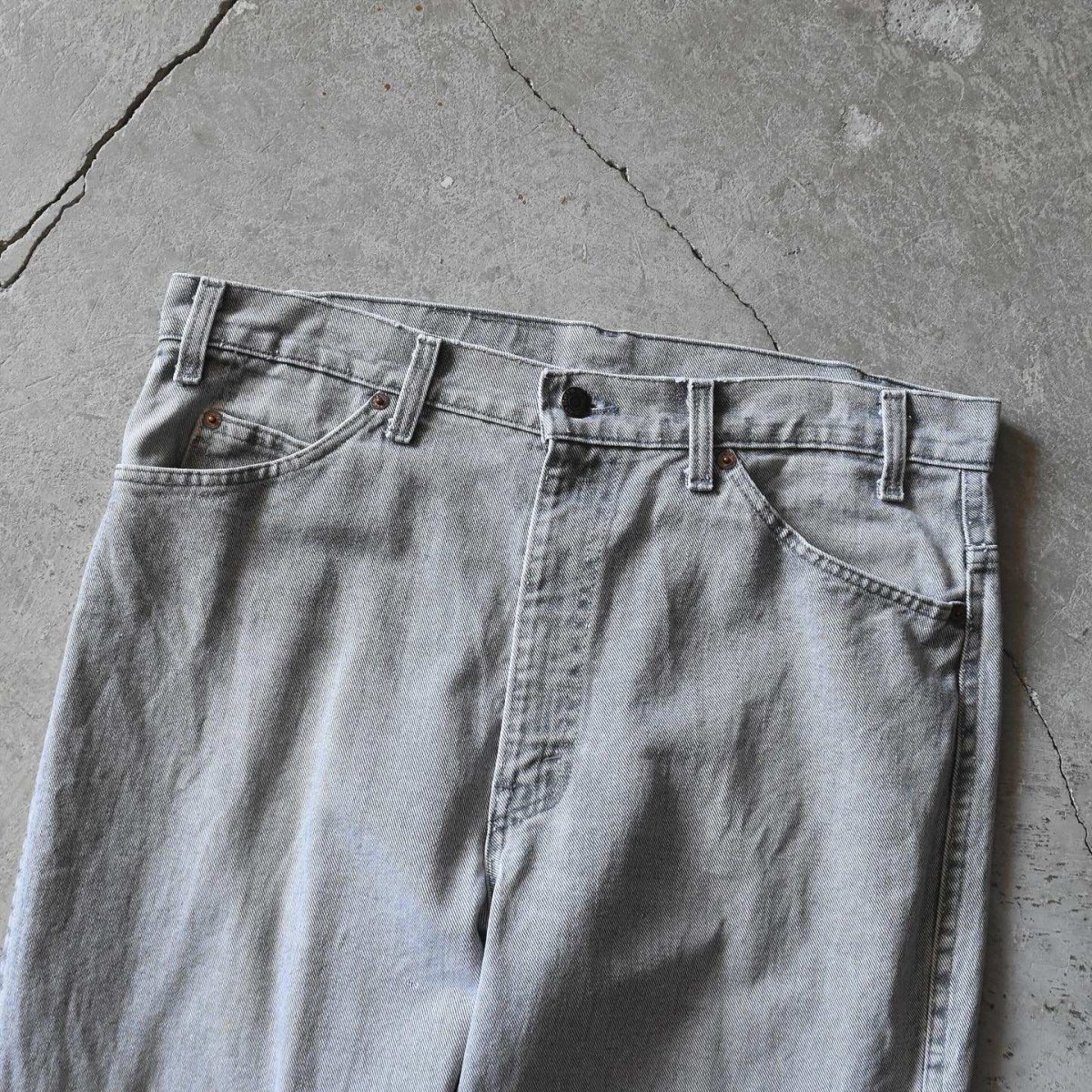 画像3: 1980s Levi's 509 グレーデニム　 "MADE IN USA"　 表記W36 L30  (3)