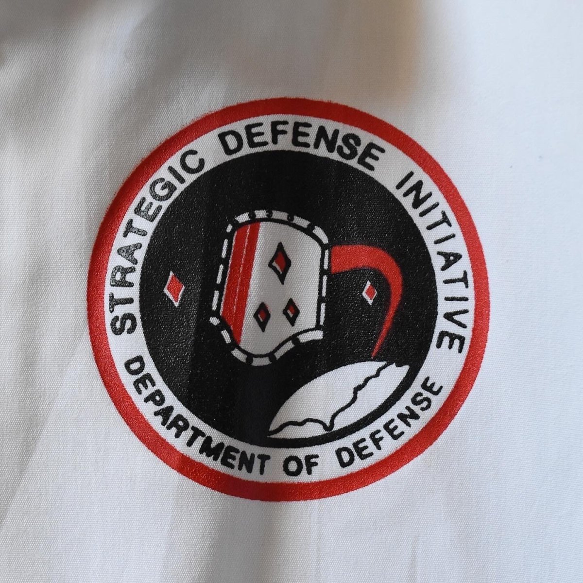 画像7: 1980-90s AUBURN SPORTSWEAR アメリカ国防総省スターウォーズ計画スイングトップ　 "MADE IN USA"　 表記XL  (7)