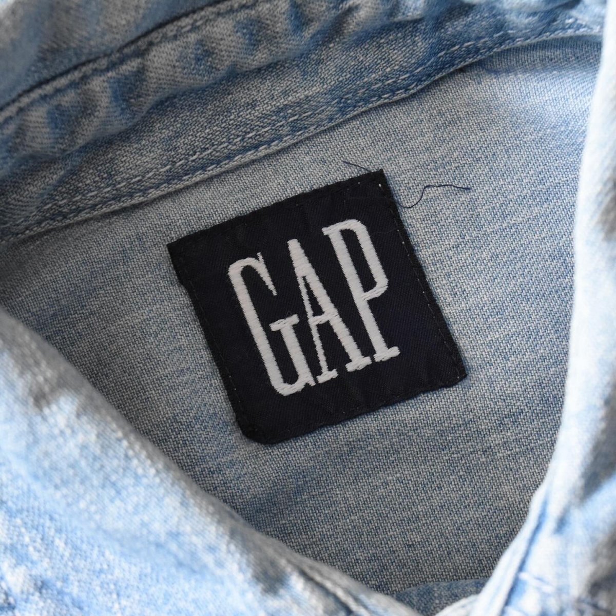 画像3: 1990s GAP デニムシャツ　 実寸M  (3)
