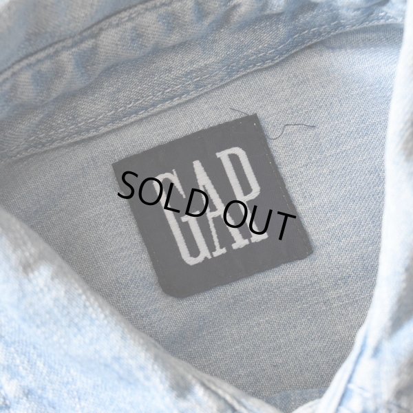 画像3: 1990s GAP デニムシャツ　 実寸M 