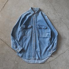 画像1: 1990s GAP デニムシャツ　 実寸M  (1)