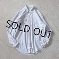 1980-90s POLO RALPH LAUREN ワークシャツ　 "MADE IN USA"　 表記M 