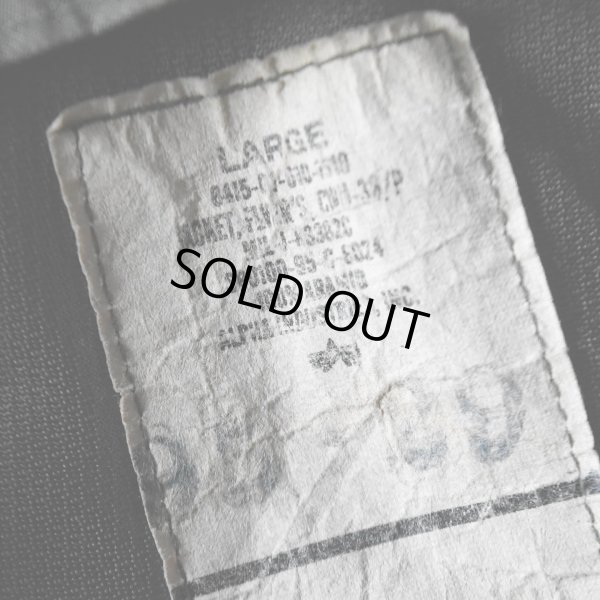 画像6: 1990s USAF CWU-36/P フライトジャケット　 表記LARGE 